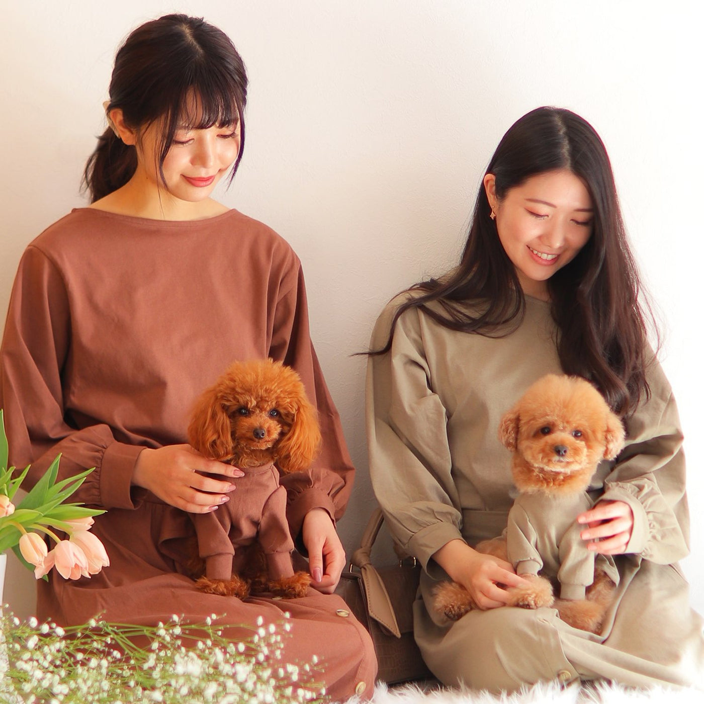 フロントボタンセットアップ風ワンピース – toutoucoco