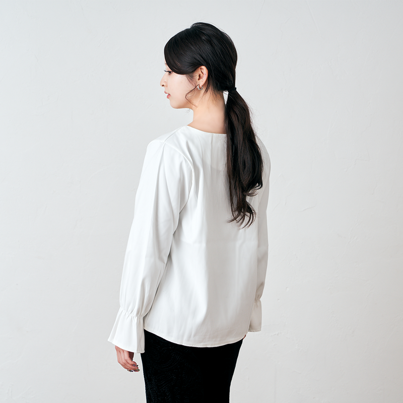 [Pair look SET] No color sleeve blouse
