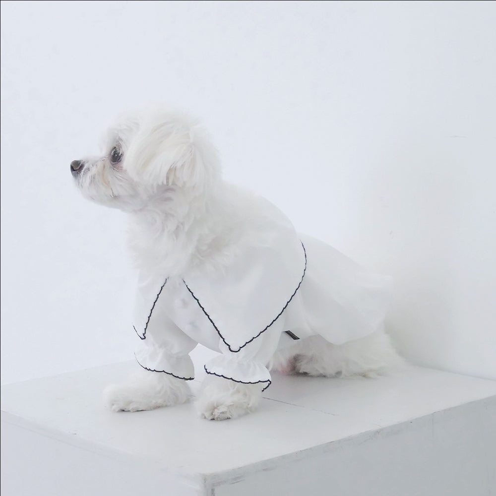 chokoco様　Plage Double Cloth T ブラウス スクエア襟ブラウス – toutoucoco